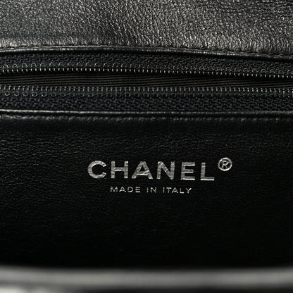 Lambskin Quilted Timeless Clutch Black