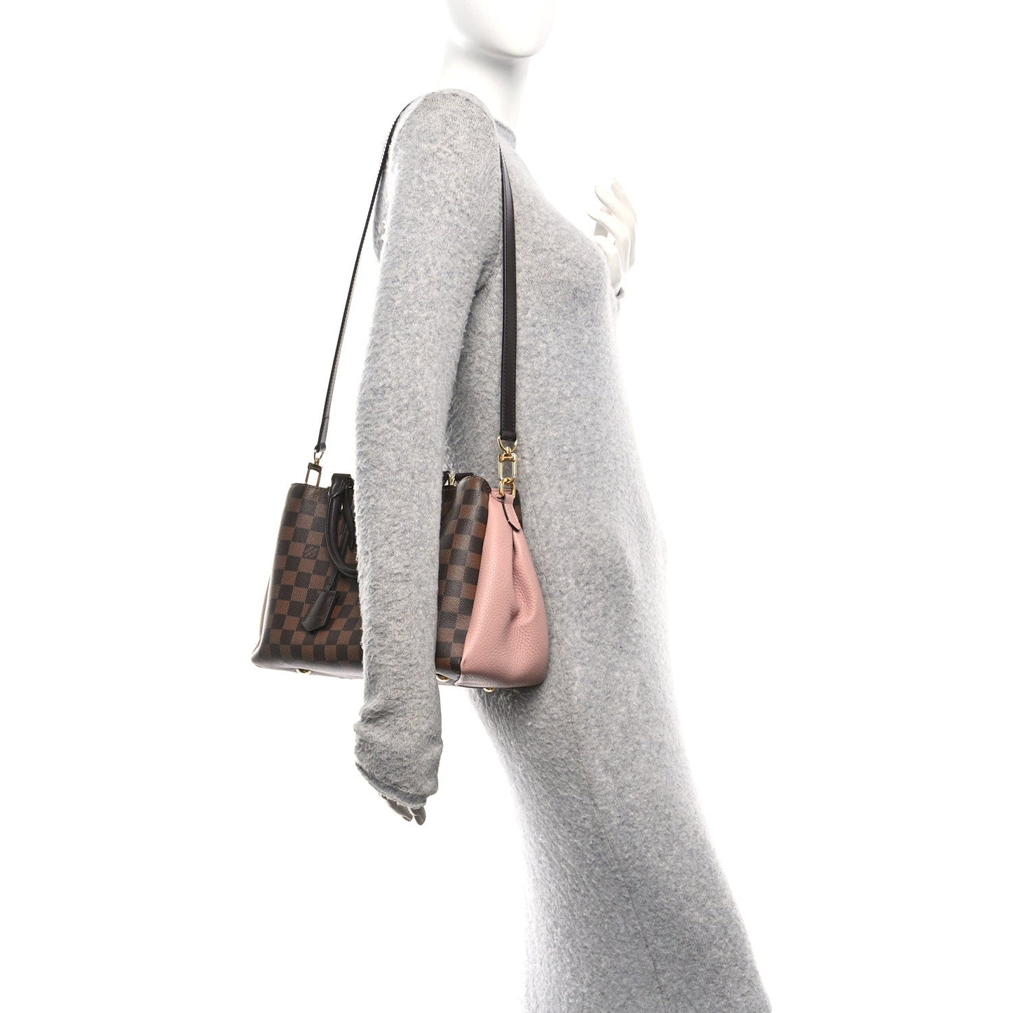 Damier Ebene Cuir Taurillon Brittany Magnolia