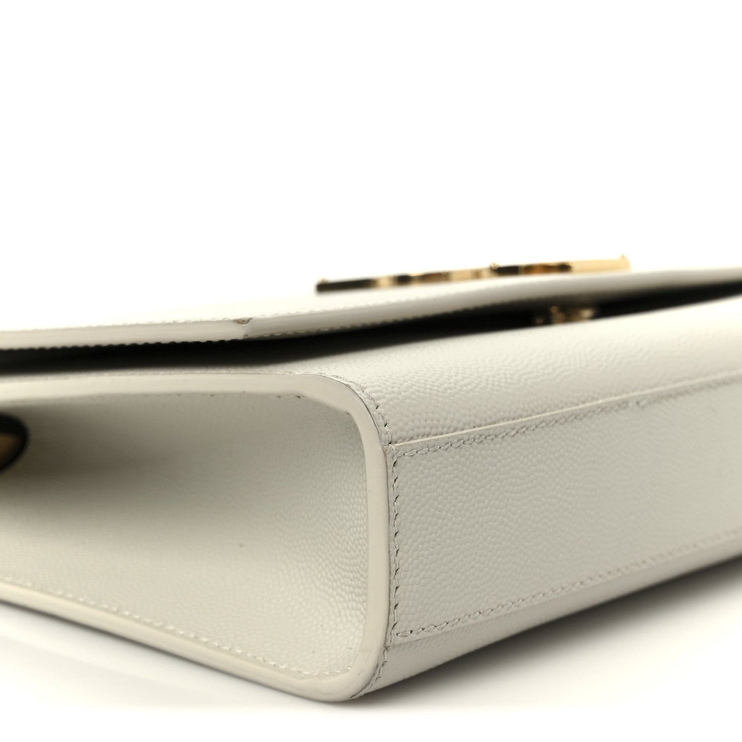 Grain De Poudre Medium Classic Monogram Kate Satchel Crema Soft