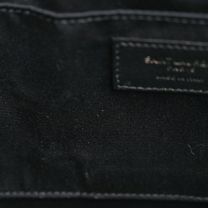 Calfskin Matelasse Monogram Lou Camera Bag Black