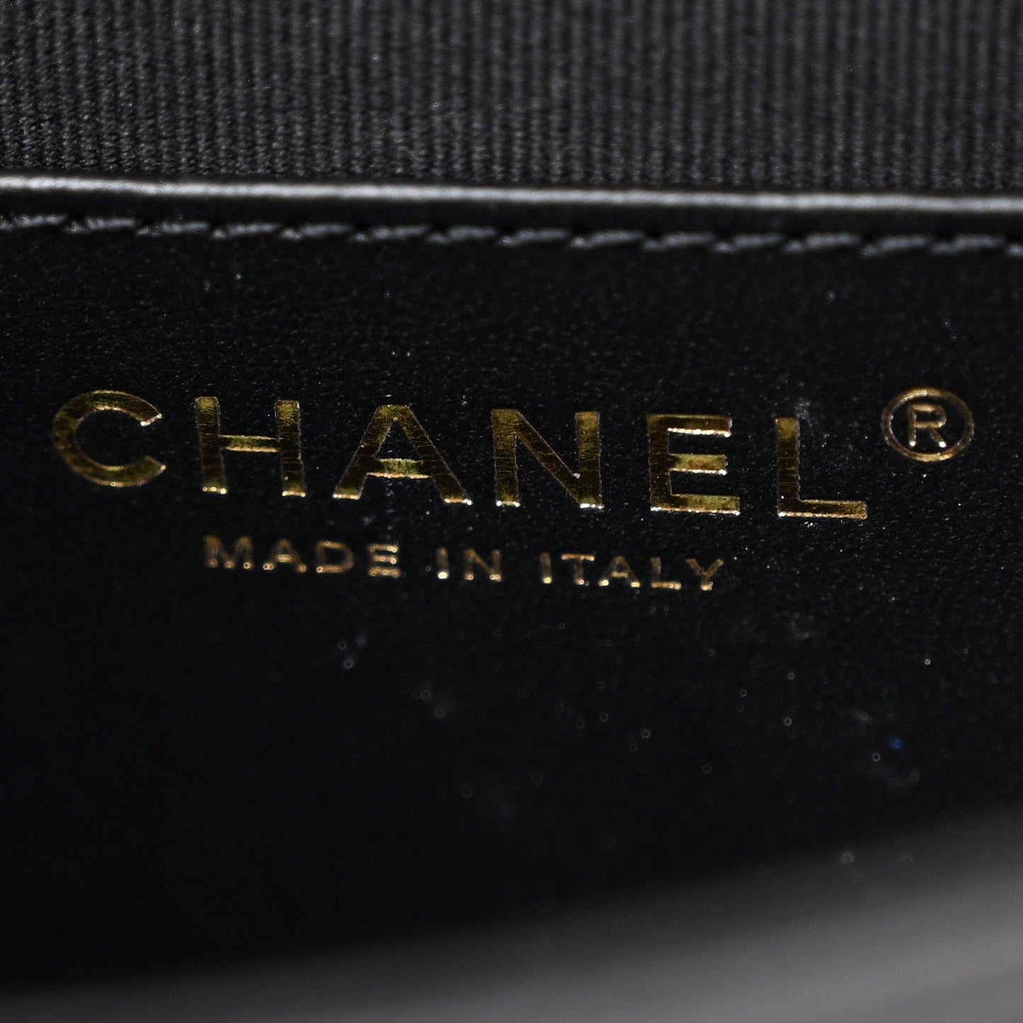 Caviar Quilted Mini Flap Black