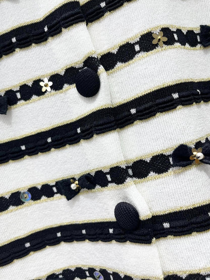 CHANEL 25S SHORT-SLEEVE CARDIGAN STYLE 106