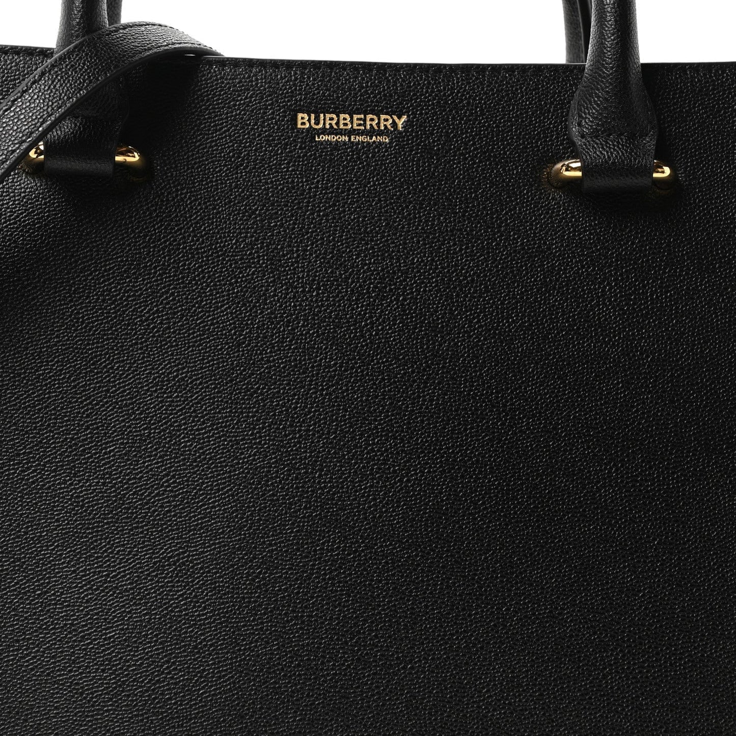 Calfskin Mega Check Small Banwell Tote Black