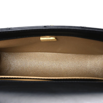 Calfskin Quilted Mini Perfect Fit Flap Black