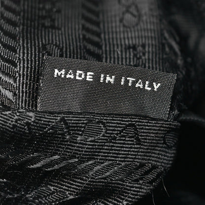 Re-Nylon Saffiano Re-Edition 2005 Shoulder Bag Black