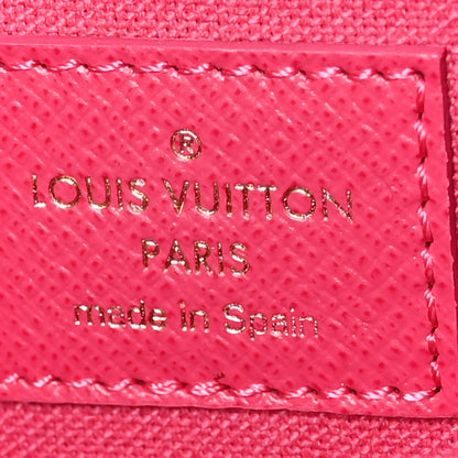 Monogram 2021 Christmas Animation Hollywood Pochette Felicie Chain Wallet Fuchsia