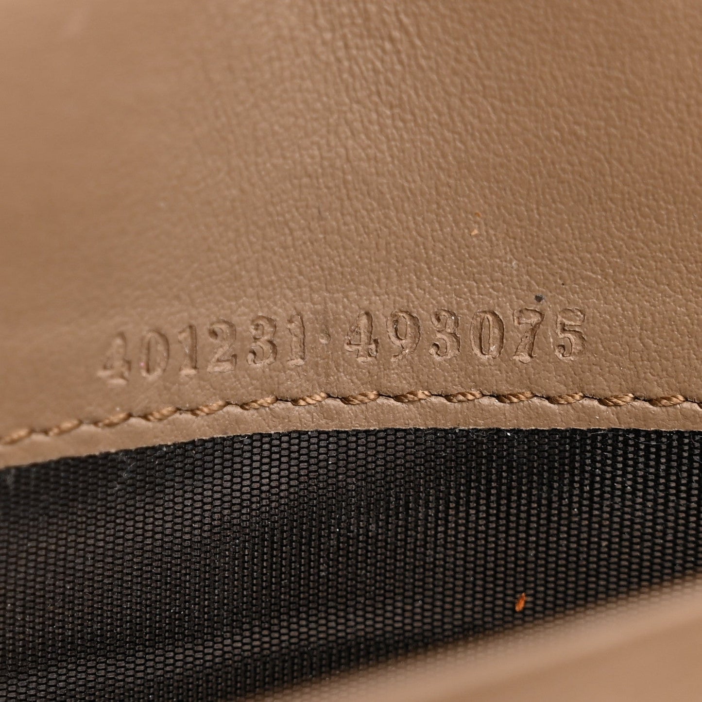 GG Supreme Monogram Mini Dionysus Chain Wallet Beige Taupe