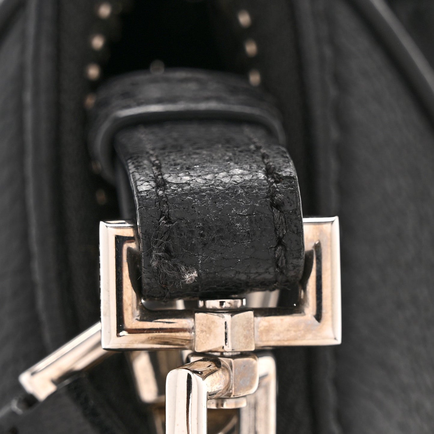 Sugar Goatskin Mini Antigona Black