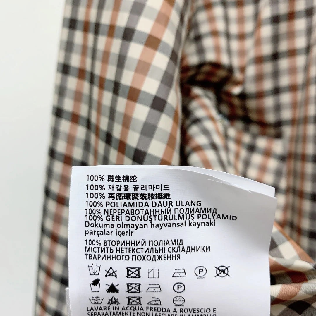 MIUMIU PLAID HOODED JACKET 228063