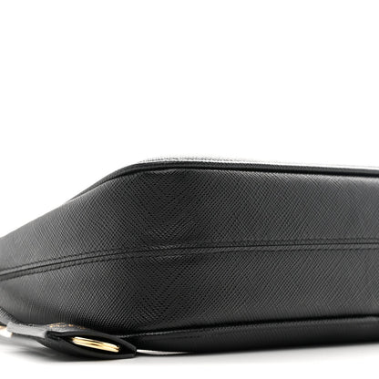 Saffiano Lux Re-Edition 2005 Shoulder Bag Black