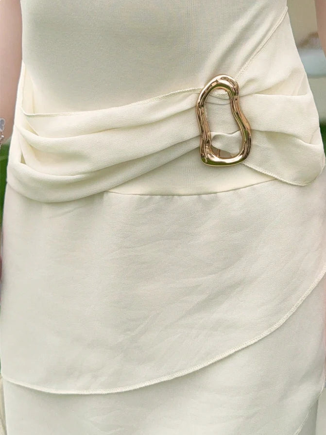 Elegant Irregular Graduation Dress Long Maxi Prom Gown