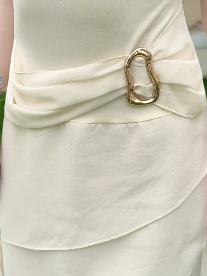 Elegant Irregular Graduation Dress Long Maxi Prom Gown