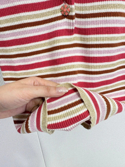 CHANEL 25S STRIPED T-SHIRT 586