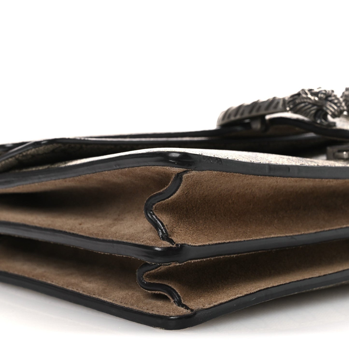GG Supreme Monogram Small Dionysus Shoulder Bag Taupe