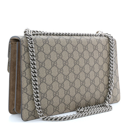 GG Supreme Monogram Small Dionysus Shoulder Bag Taupe