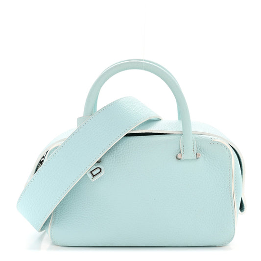 Taurillon Soft Mini Cool Box Satchel Light Blue