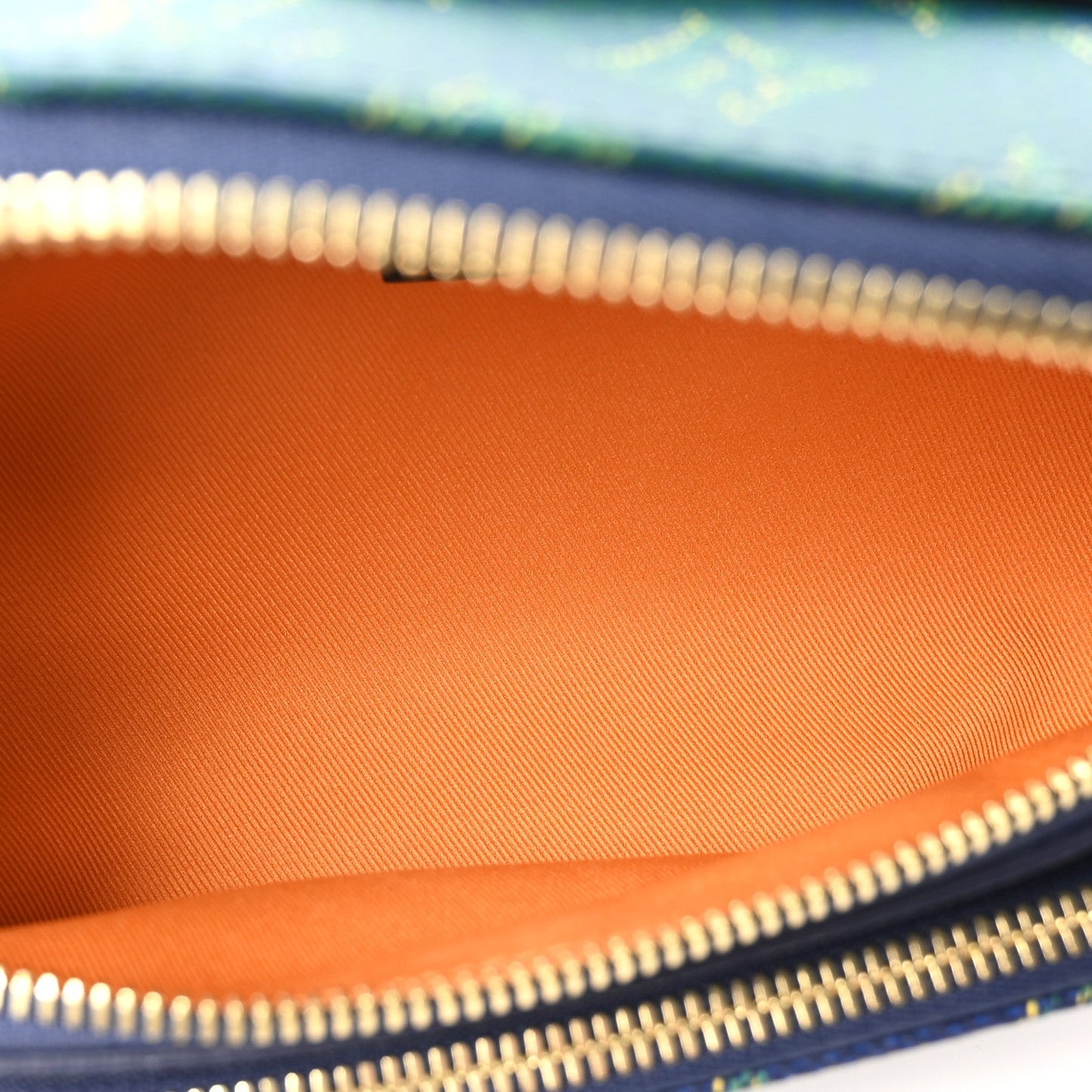 Monogram Heritage Rush Bumbag Blue Stripes