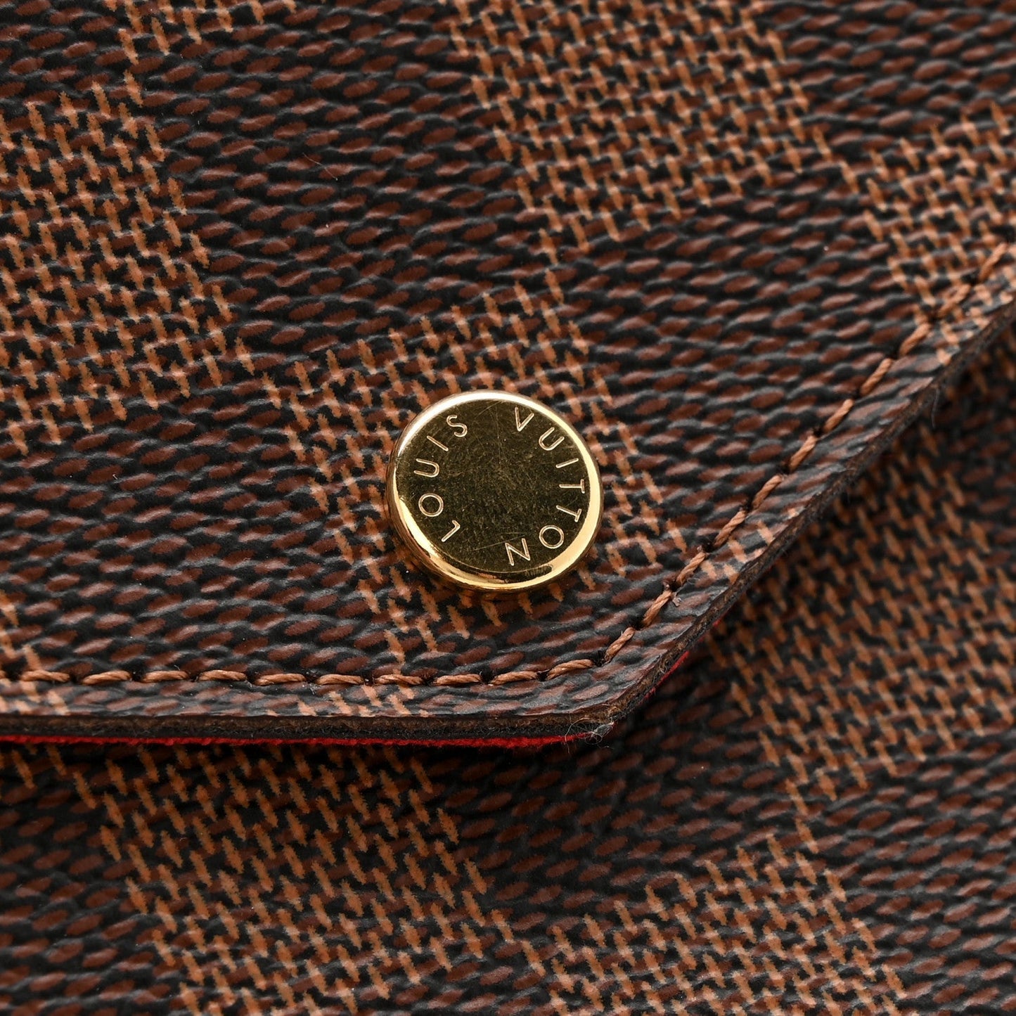 Damier Ebene Pochette Felicie Chain Wallet