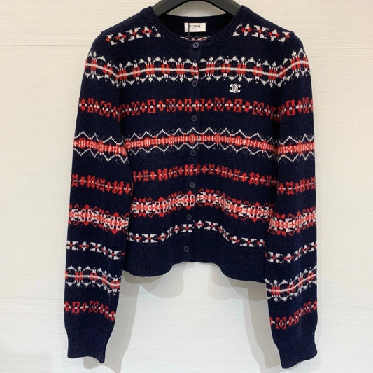 CELINE 25S WOOL CARDIGAN 0070