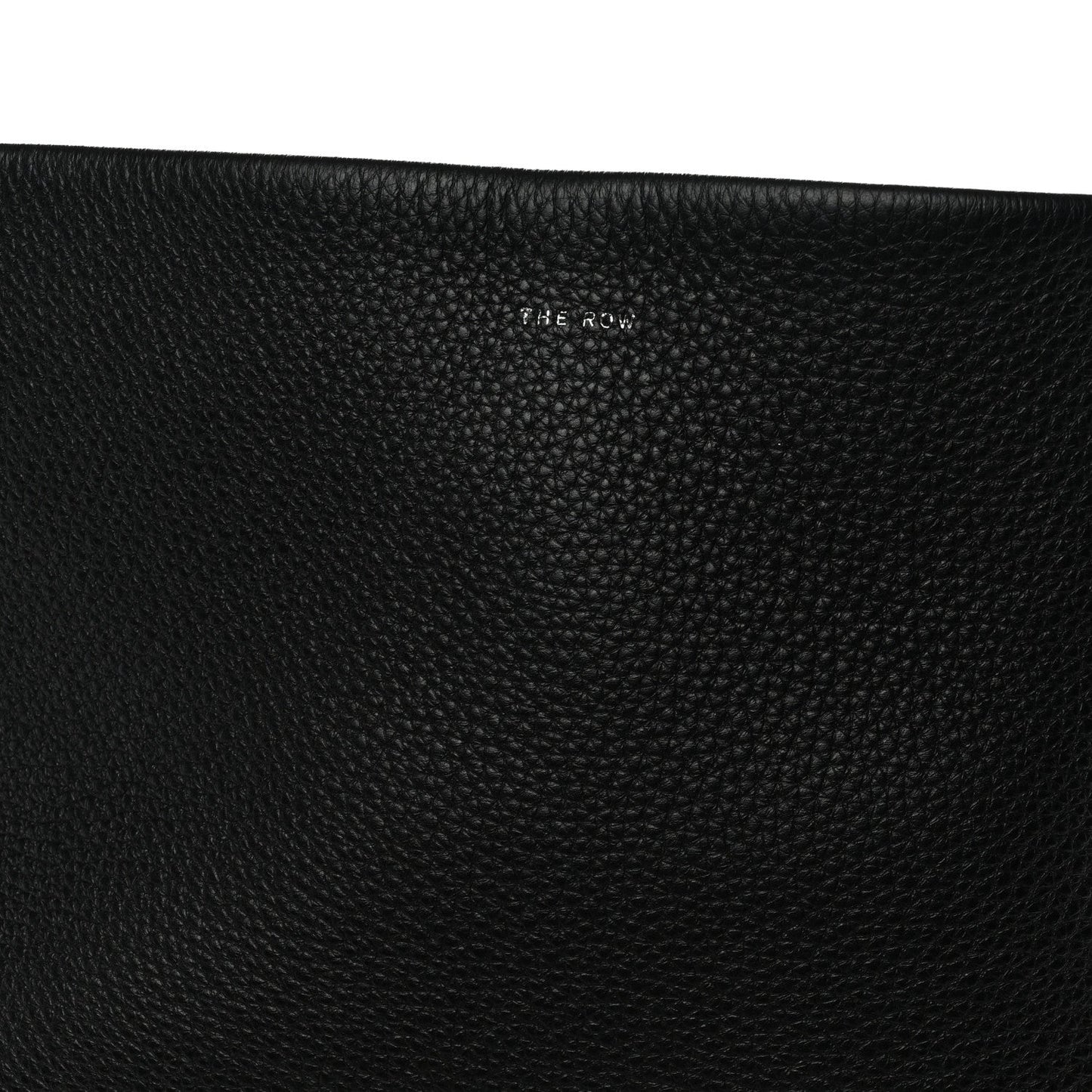 Grained Calfskin Large N/S Park Tote Black