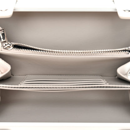 X RIMOWA Aluminum Personal Clutch On Strap Silver