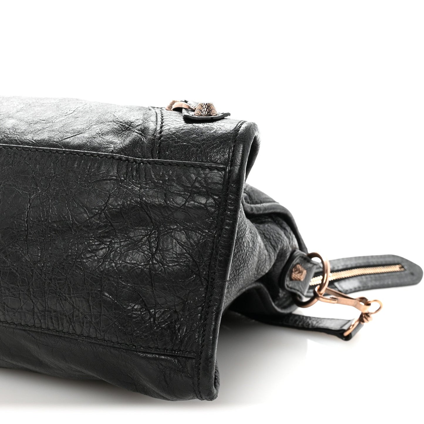 Agneau Giant 12 Gold Hardware City Black