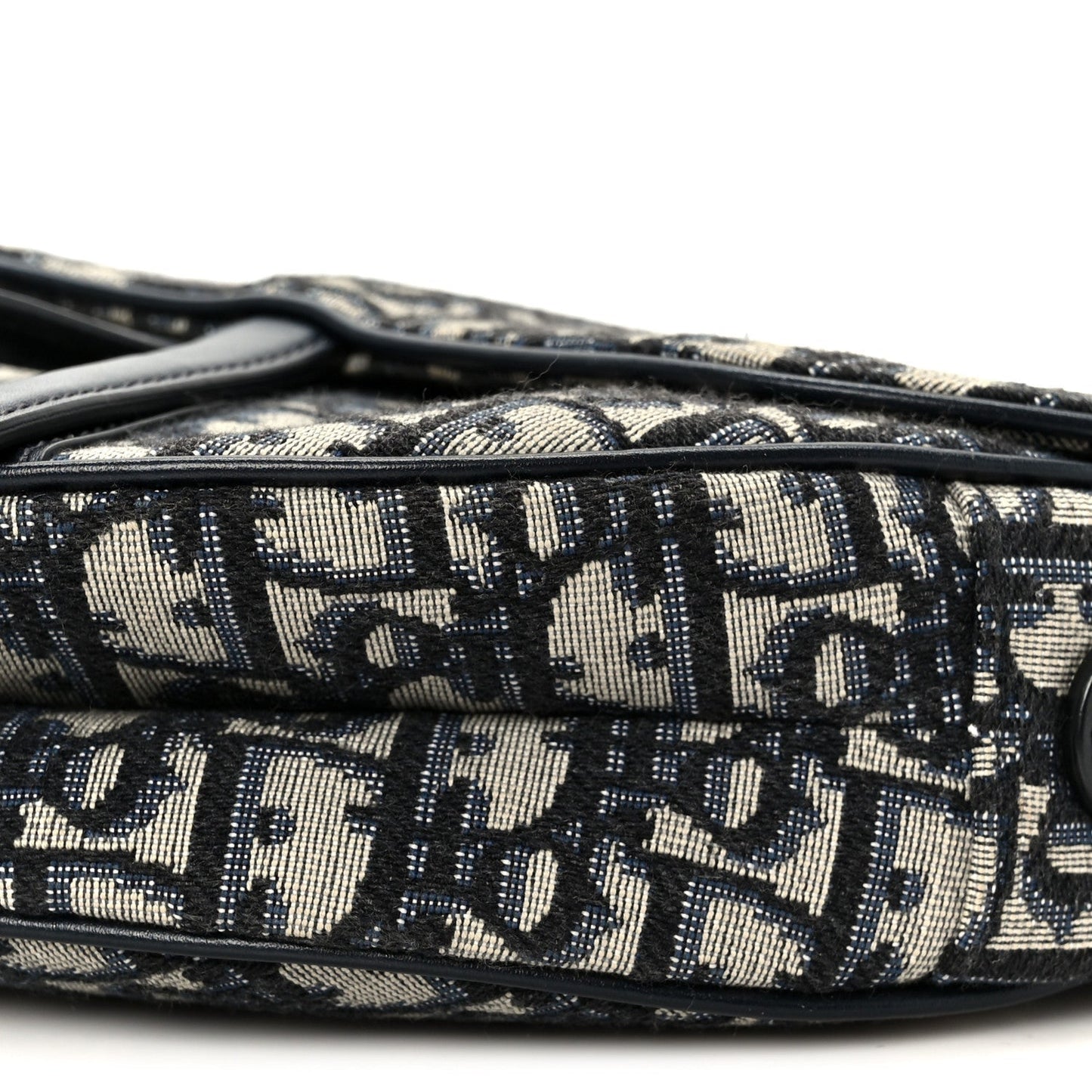 Oblique Saddle Bag Blue