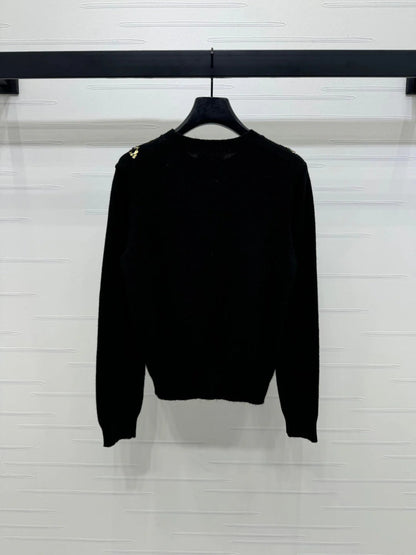 CHANEL SEQUIN CAMELLIA PULLOVER 274882
