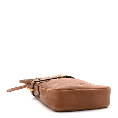 Nappa Aviator Pouch Bag Rovere