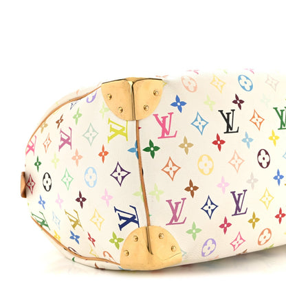 Monogram Multicolor Speedy 30 White