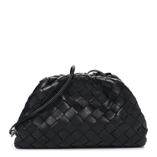 Nappa Intrecciato The Mini Pouch Black