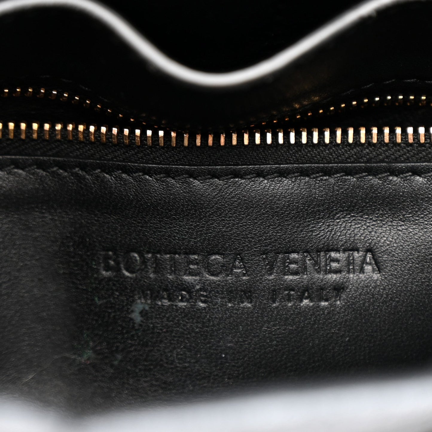 Nappa Maxi Intreccio Padded Cassette Crossbody Bag Black