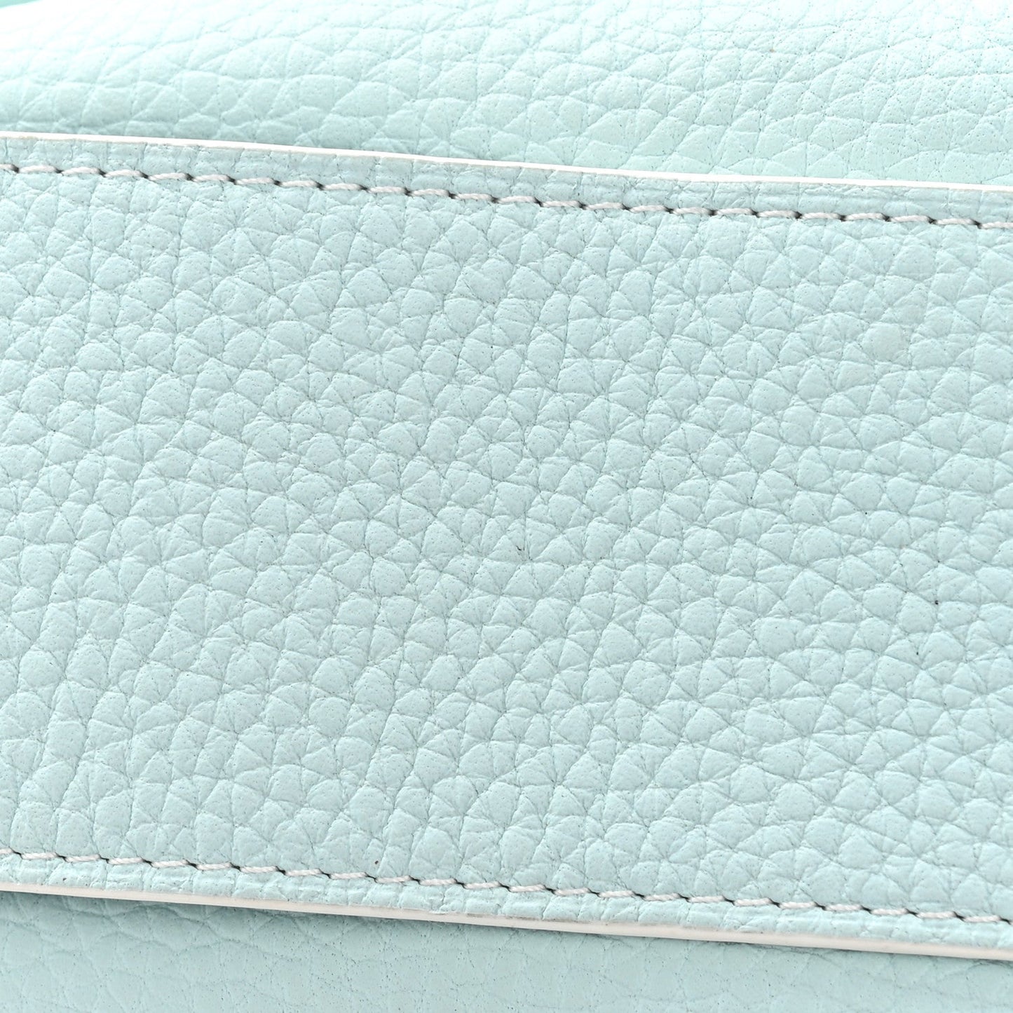 Taurillon Soft Mini Cool Box Satchel Light Blue