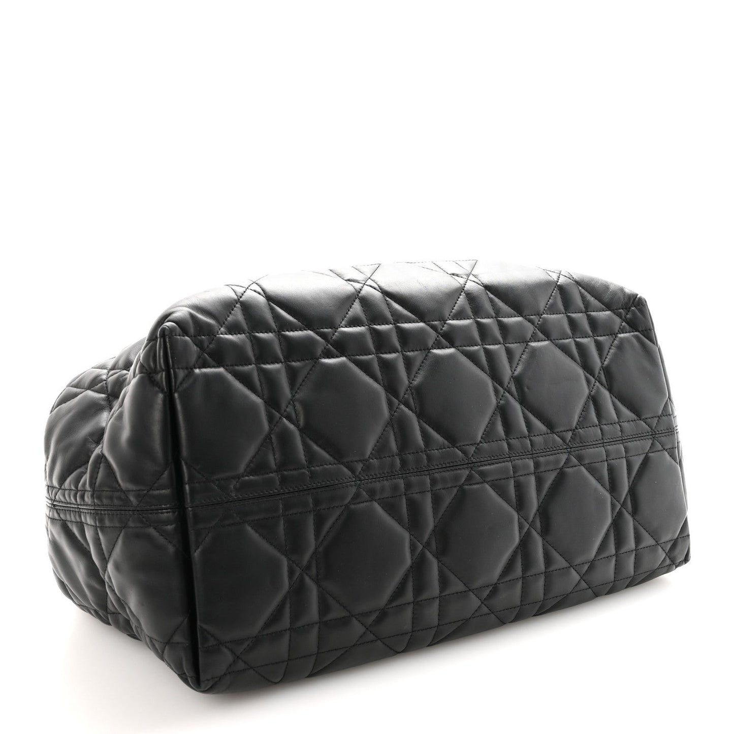 Calfskin Macrocannage Large Toujours Black