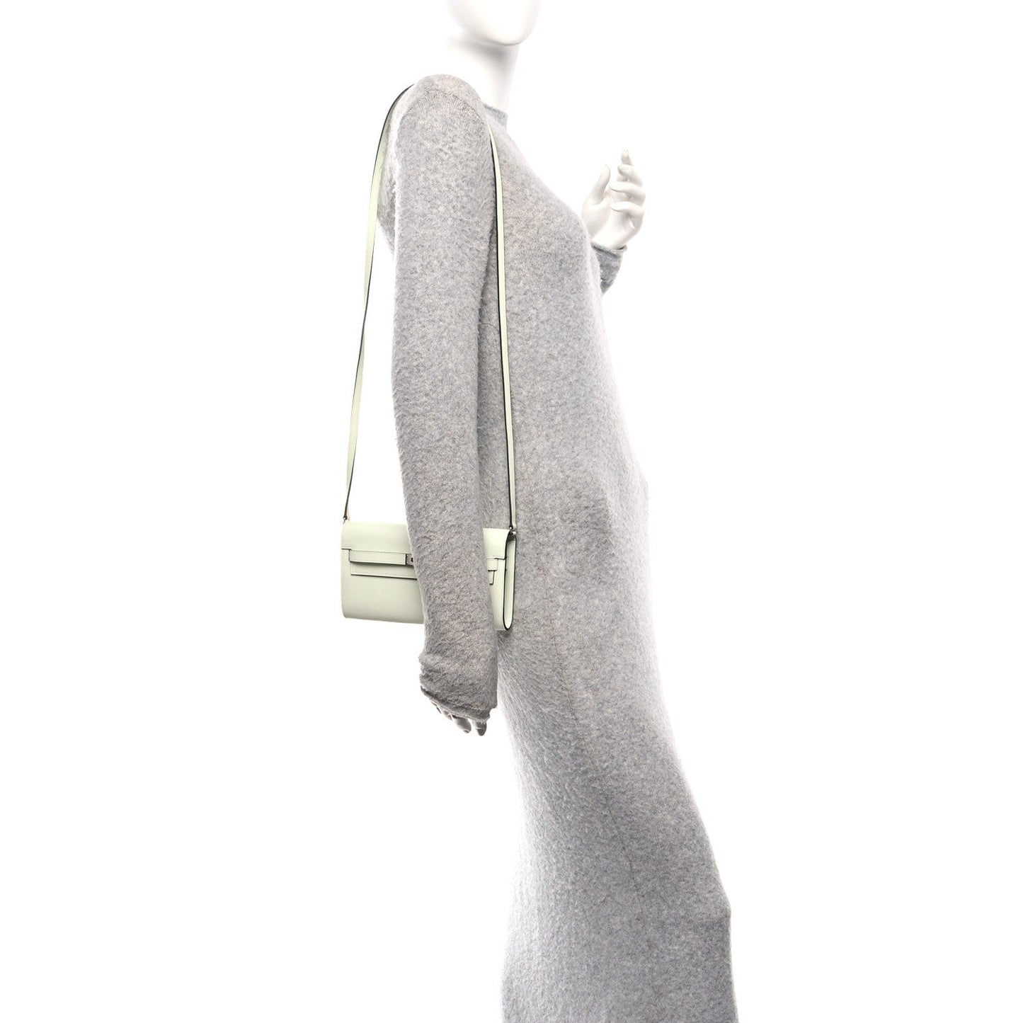 Epsom Kelly Wallet To Go Vert Fizz