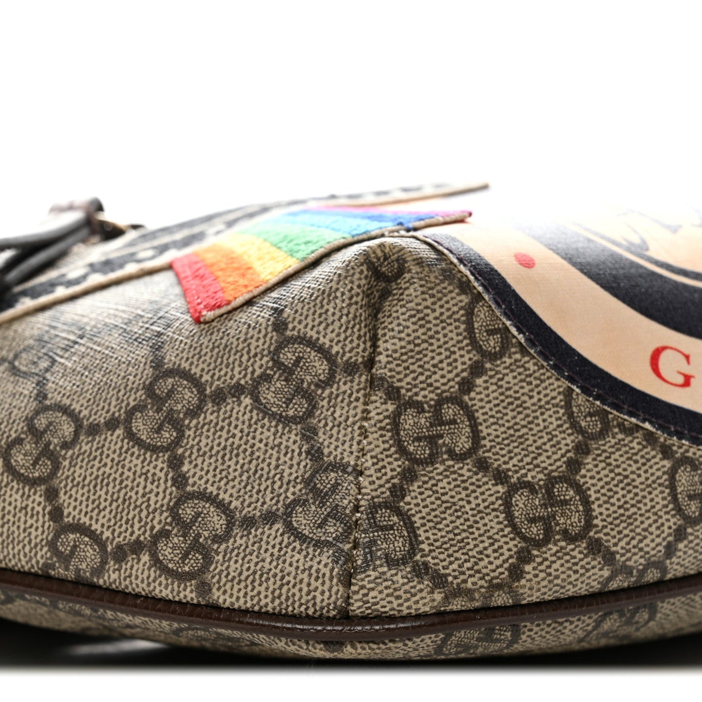 GG Supreme Monogram Courrier Belt Bag Beige New Acero