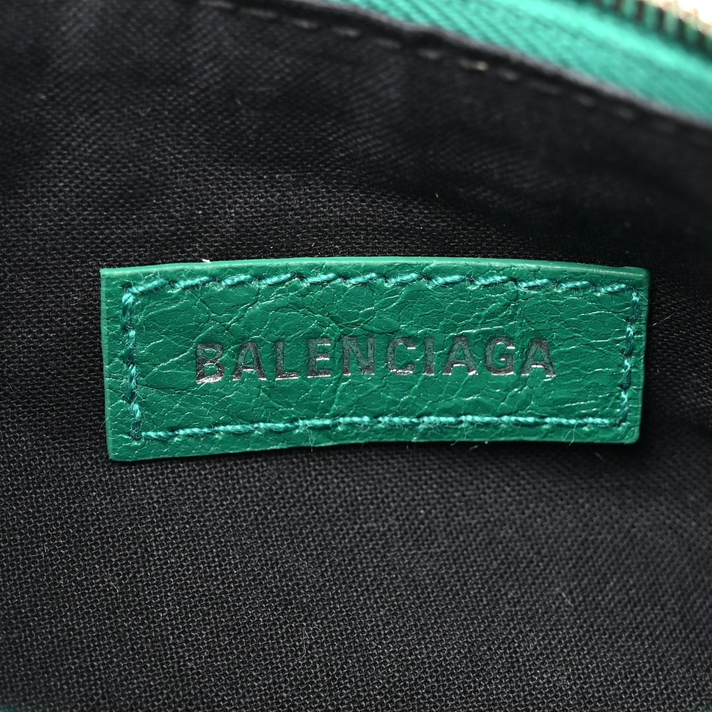 Agneau Arena Le Cagole Shoulder Bag XS Jade