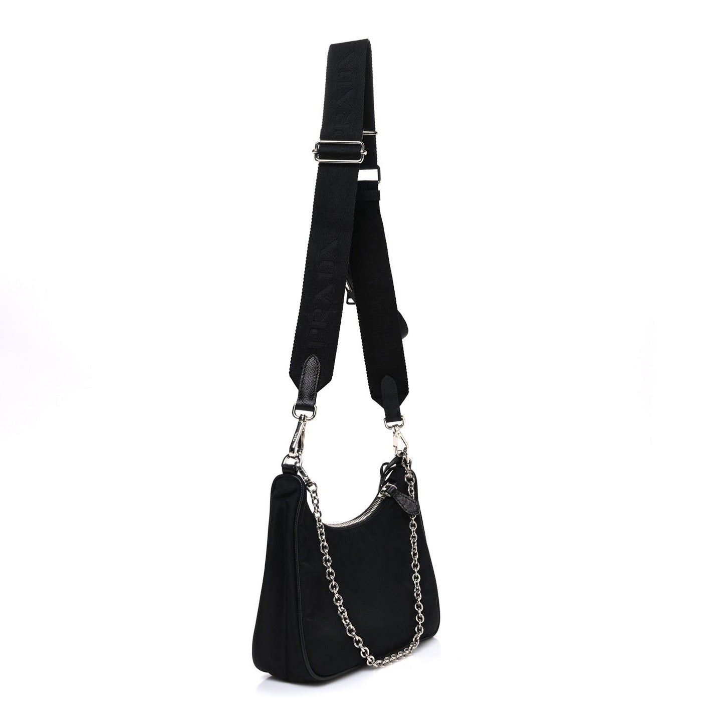 Nylon Re-Edition 2005 Shoulder Bag Black