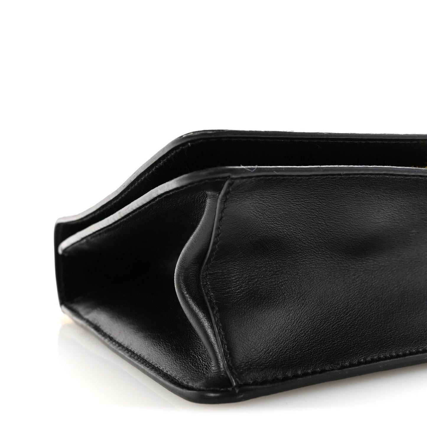 Shiny Lord Calfskin Medium Antigona Black