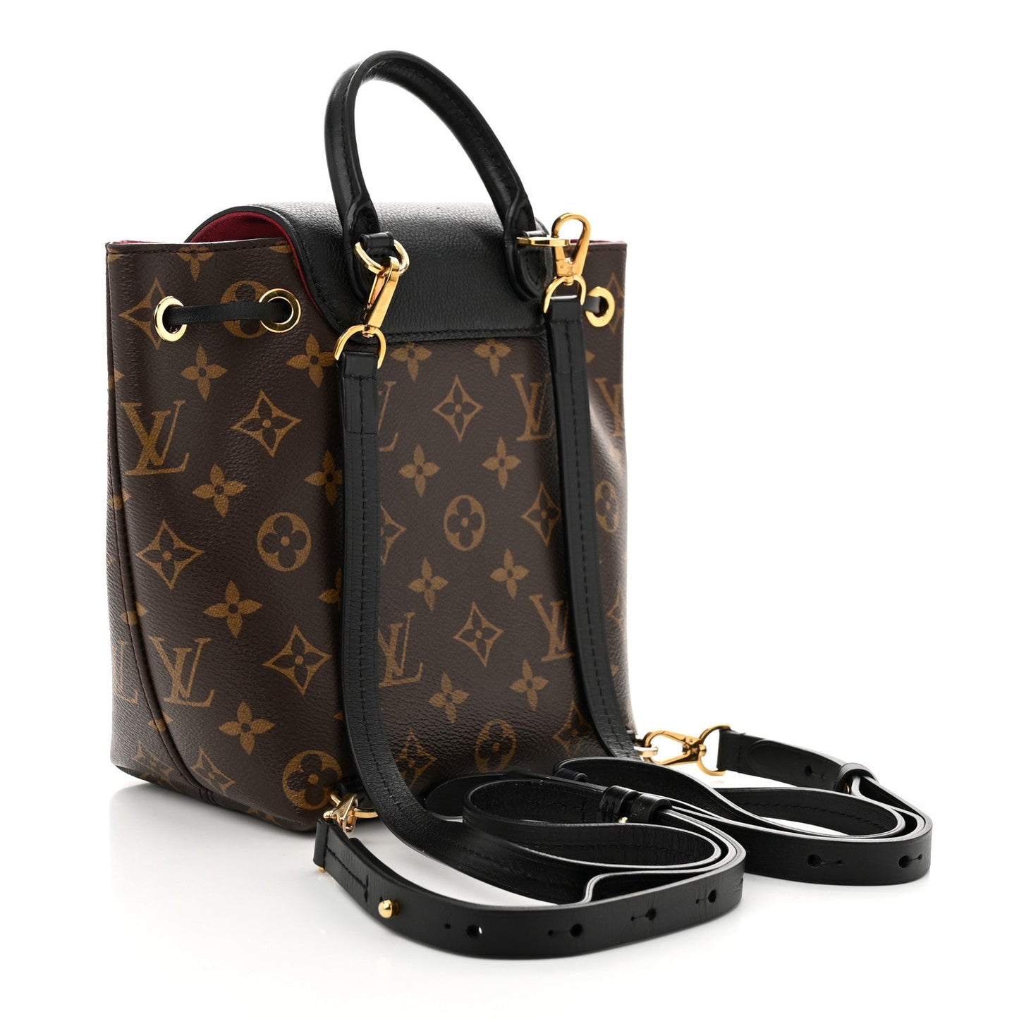 Monogram BB Montsouris NM Backpack Black