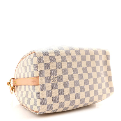 Damier Azur Speedy Bandouliere 25