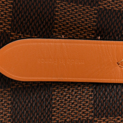 Damier Ebene Neonoe MM Safran
