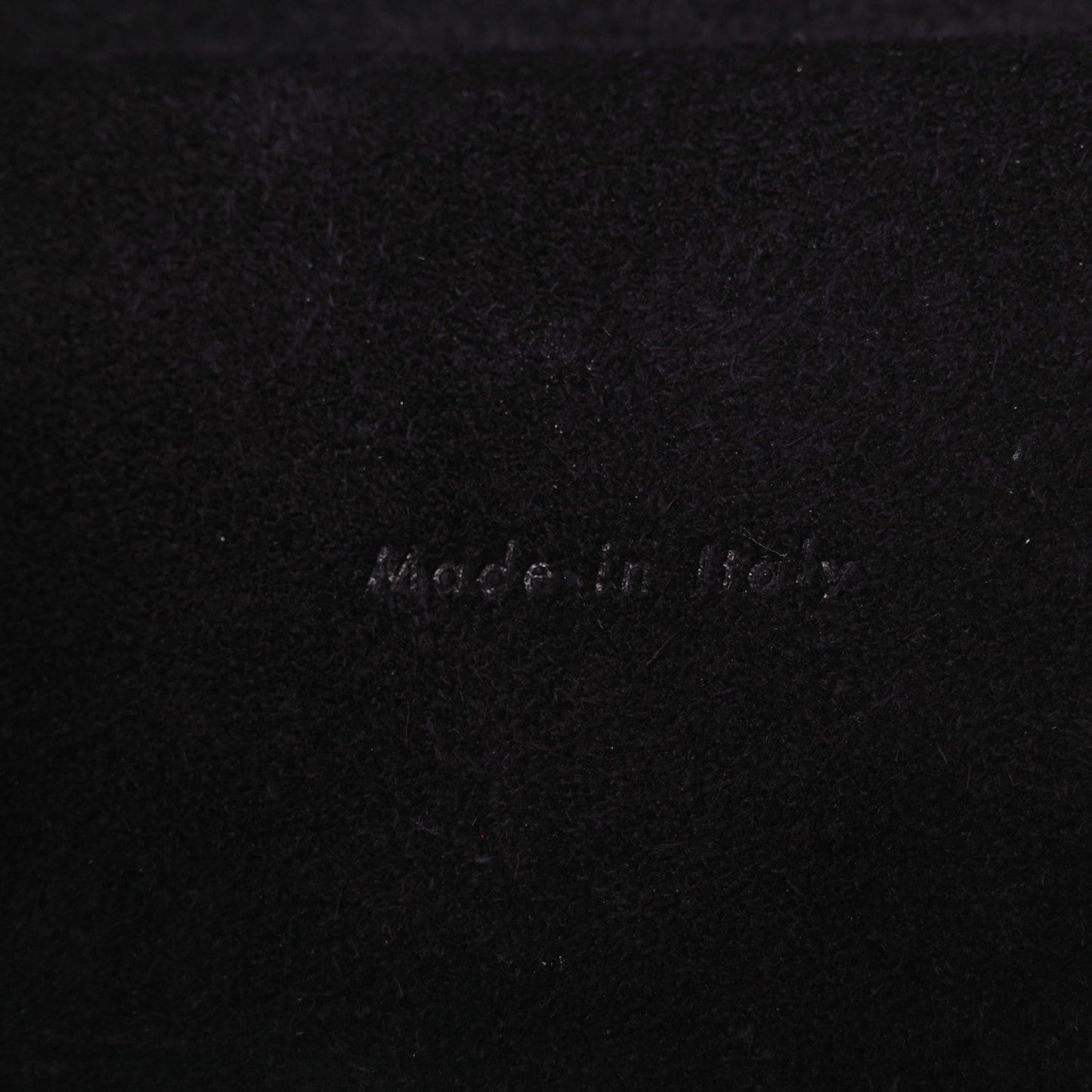 Grained Calfskin Mini Belt Bag Black
