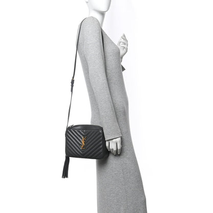 Calfskin Matelasse Monogram Lou Camera Bag Storm