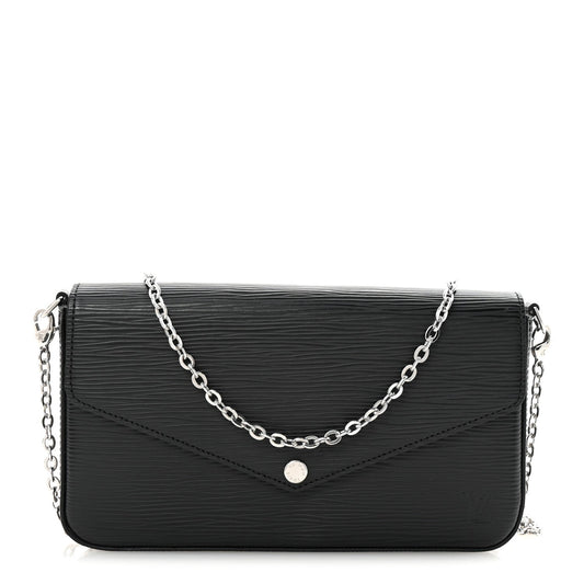 Epi Pochette Felicie Black