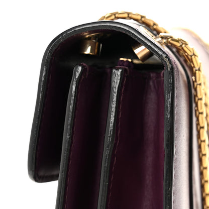 Calfskin Serpenti Forever Shoulder Bag Plum