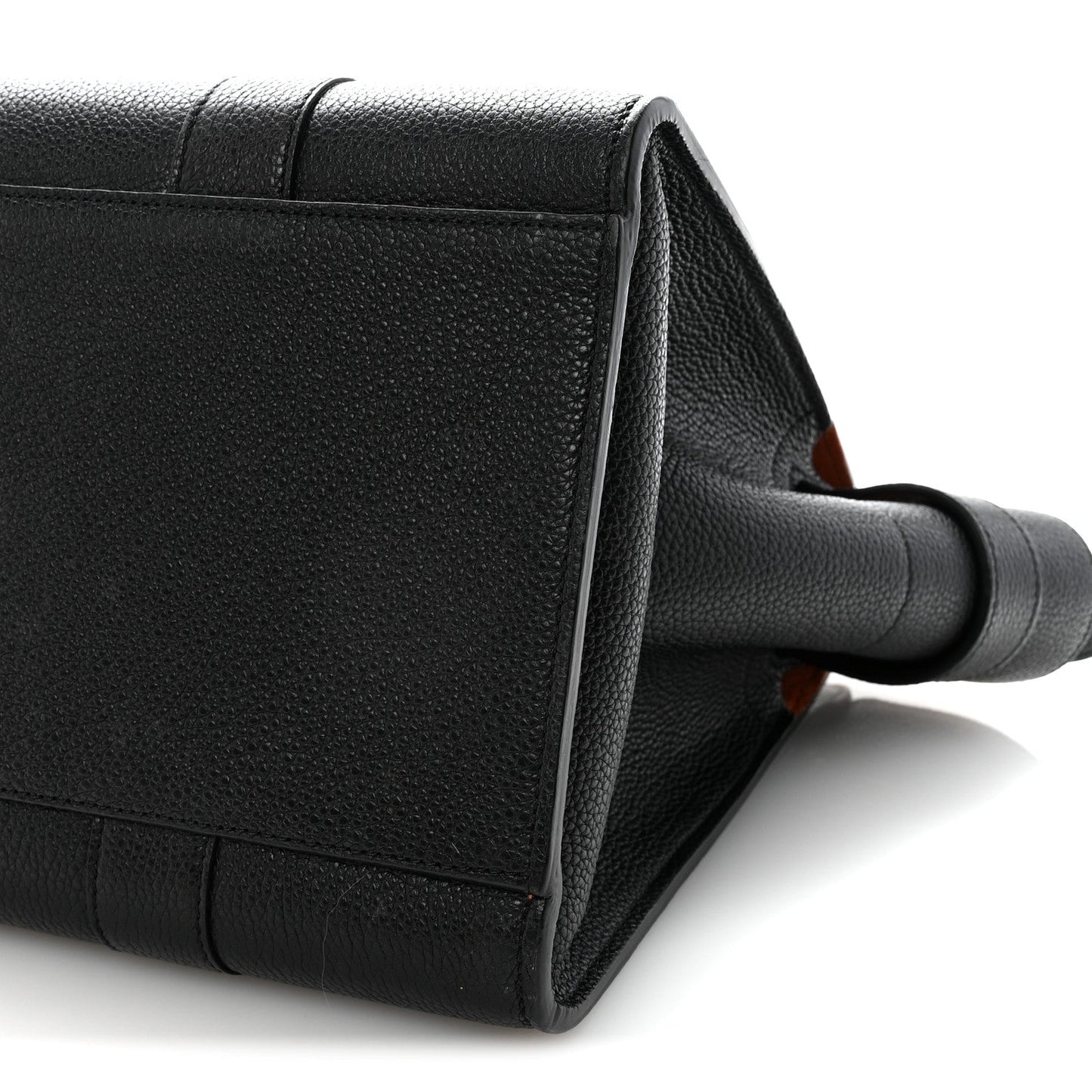 Small Classic Grain Small Zipped Bayswater Black