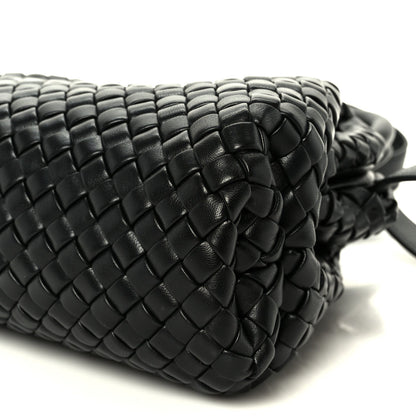 Nappa Intrecciato Small Padded The Handle Tote Black