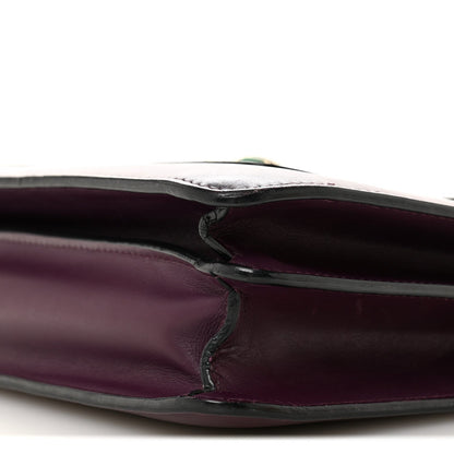 Calfskin Serpenti Forever Shoulder Bag Plum