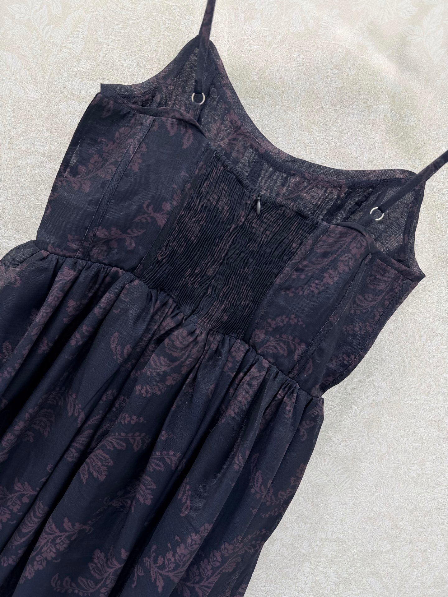 Zimmermann Polly Dress Nouveau Black Cotton 347316
